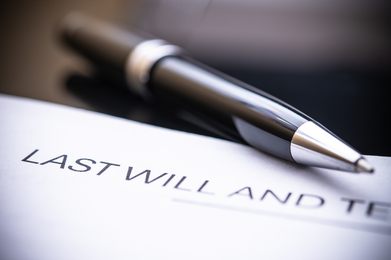 Ontario Last Will and Testament Document